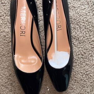 Black Patent Leather Heels